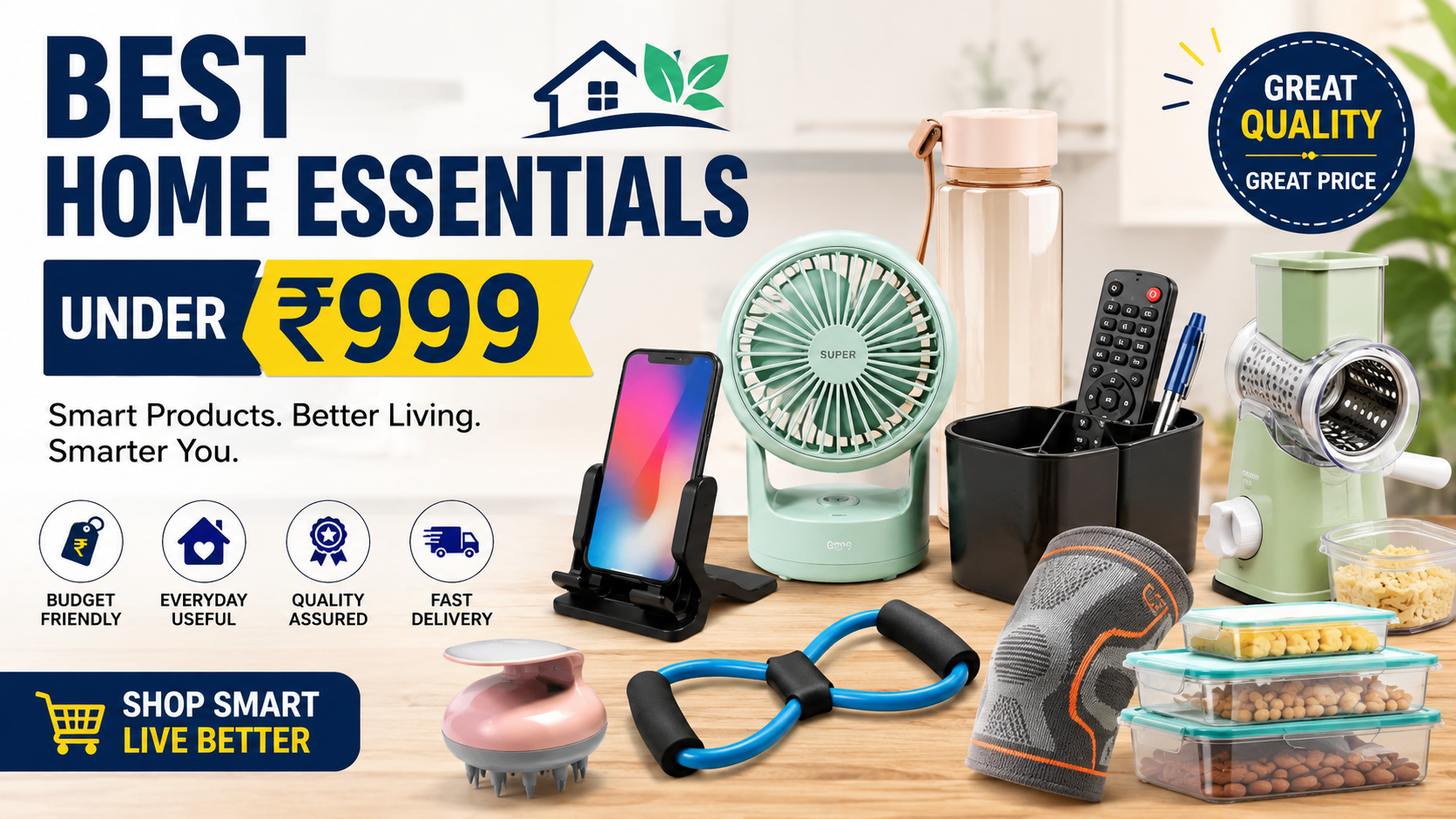 Best Home Essentials Under ₹999