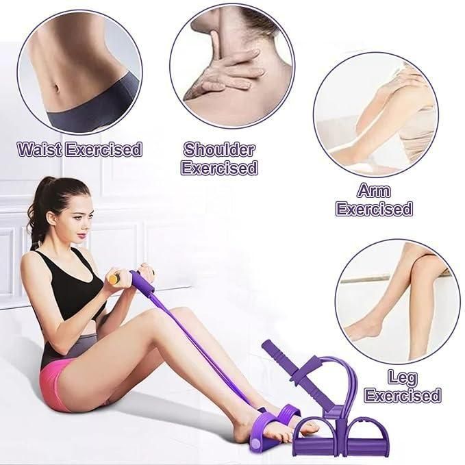 Yoga Pedal Puller Resistance Band for Full Body Workout | Home Exercise & Stretching Tool 9buv2y-qt