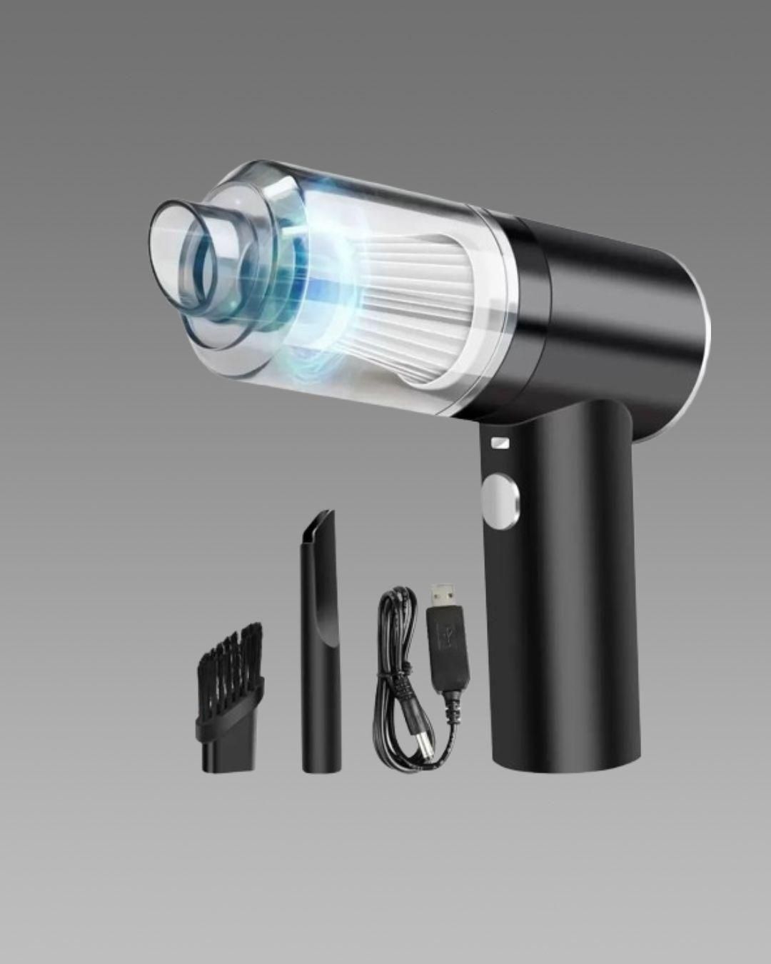 Portable Air Duster Wireless Vacuum Cleaner | Cordless Electric Air Blower for Laptop, Car & Home Cleaning