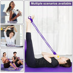 Yoga Pedal Puller Resistance Band for Full Body Workout | Home Exercise & Stretching Tool 9buv2y-qt