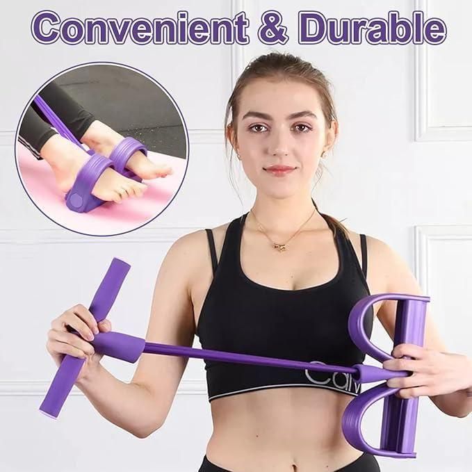Yoga Pedal Puller Resistance Band for Full Body Workout | Home Exercise & Stretching Tool 9buv2y-qt