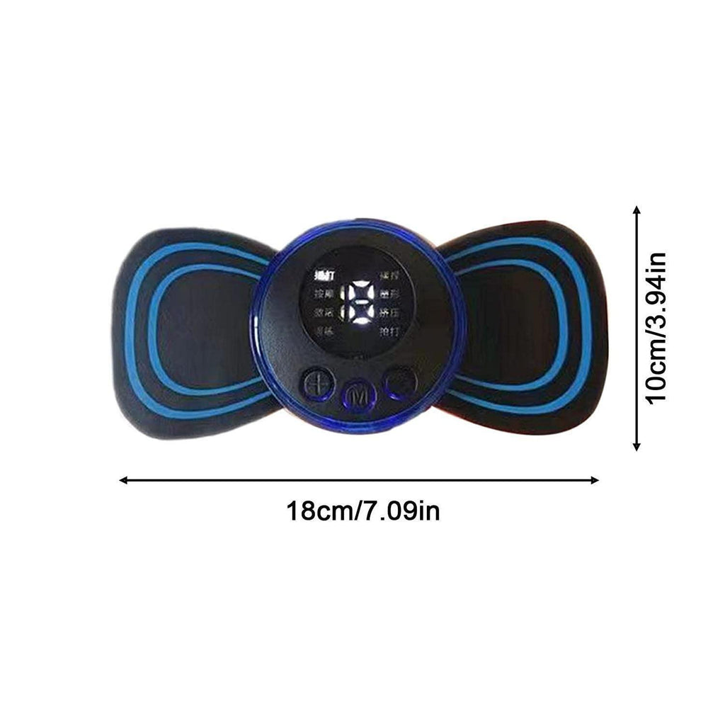 Mini Electric Massager for Pain Relief – 8 Modes, 19 Levels
