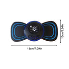 Mini Electric Massager for Pain Relief – 8 Modes, 19 Levels