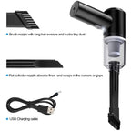 Portable Air Duster Wireless Vacuum Cleaner | Cordless Electric Air Blower for Laptop, Car & Home Cleaning