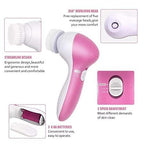 5 in 1 Portable Electric Facial Cleaner Battery Powered Multifunction Massager, Tavina Mega Mart