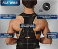 Posture Corrector Belt Universal Size Shoulder & Back Support Belt | Back Straightener Brace For Spine & Body Posture Correction | Clavicle Support For Unisex | Universal Size