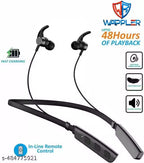 Bluetooth Neckband Wireless Headphones with Powerful Bass, 20H Battery & Type-C Fast Charging