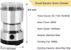 Stainless Steel Multi functional Electric Grinder for Coffee, Spices, Nuts & Grains